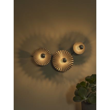Osram - Nástěnné svítidlo PLISSEE 3xE27/15W/230V antracit