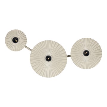 Osram - Nástěnné svítidlo PLISSEE 3xE27/15W/230V krémová