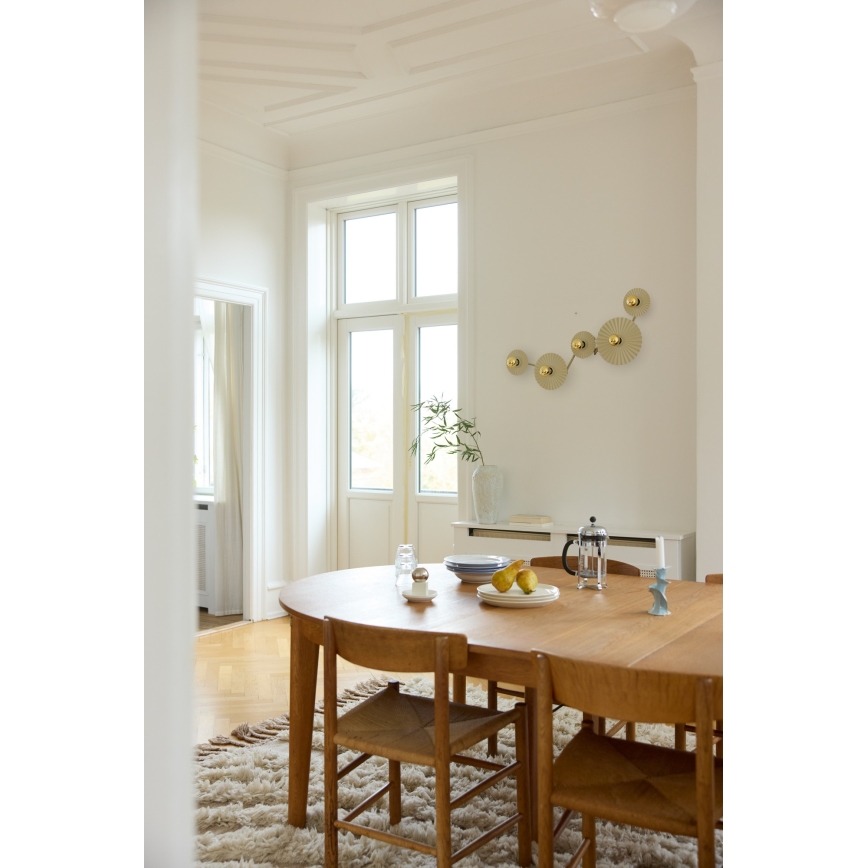 Osram - Nástěnné svítidlo PLISSEE 5xE27/15W/230V antracit