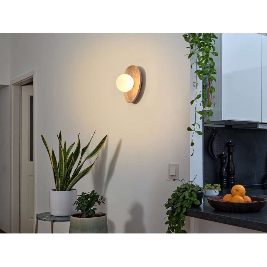 Osram - Nástěnné svítidlo WOOD NEST 1xG9/5W/230V kaučukovník
