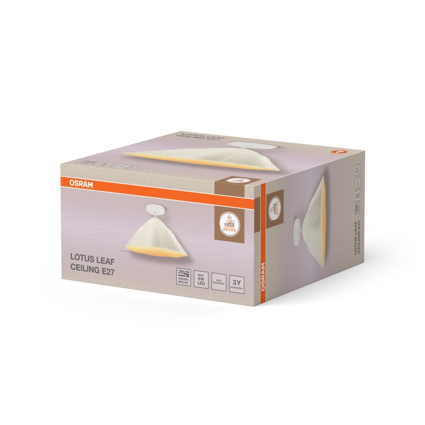 Osram - Přisazený lustr LOTUS LEAF 1xE27/9W/230V pr. 39,6 cm
