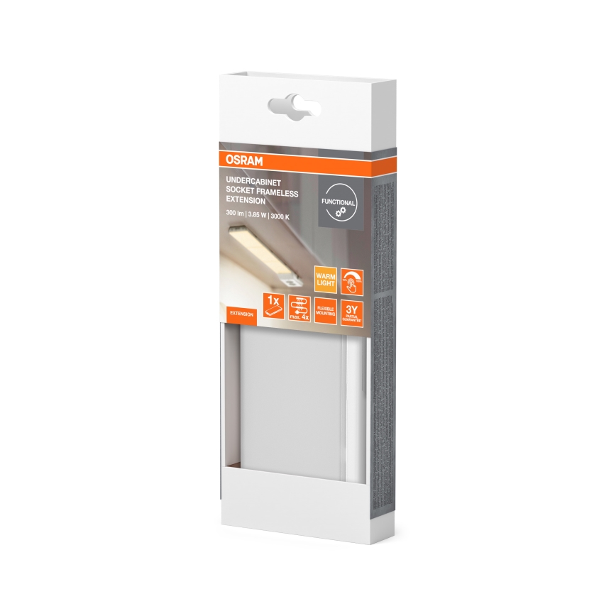 Osram - Rozšiřující sada pro LED podlinkové svítidlo UNDERCABINET LED/3,85W/36V 3000K 8,1x17,9 cm bílá