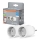 Osram - SADA 2x Chytrá zásuvka SMART+ MATTER SCHUKO 2300W/230V/10A Wi-Fi bílá