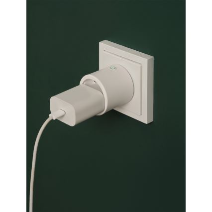 Osram - SADA 2x Chytrá zásuvka SMART+ MATTER SCHUKO 2300W/230V/10A Wi-Fi bílá