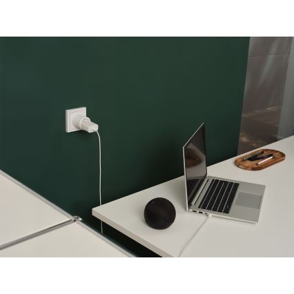Osram - SADA 2x Chytrá zásuvka SMART+ MATTER SCHUKO 2300W/230V/10A Wi-Fi bílá