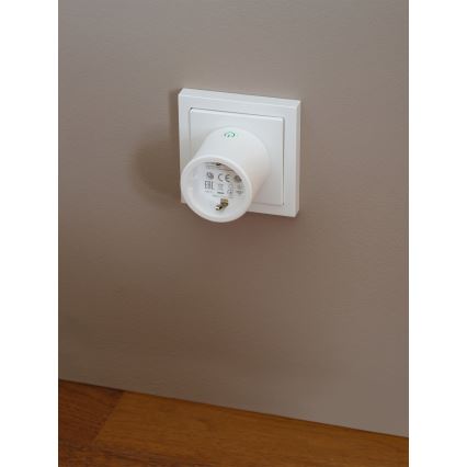 Osram - SADA 2x Chytrá zásuvka SMART+ MATTER SCHUKO 2300W/230V/10A Wi-Fi bílá