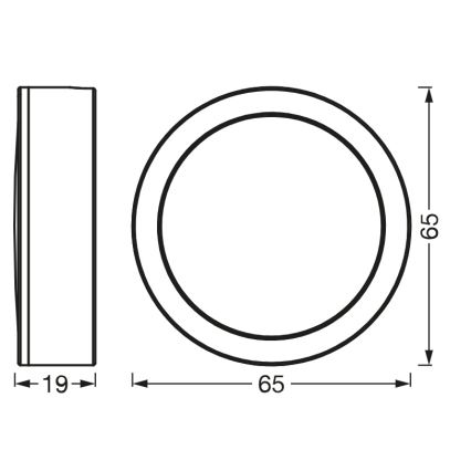 Osram - SADA 3x LED Podlinkové svítidlo UNDERCABINET LED/3W/230V 3000K bílá