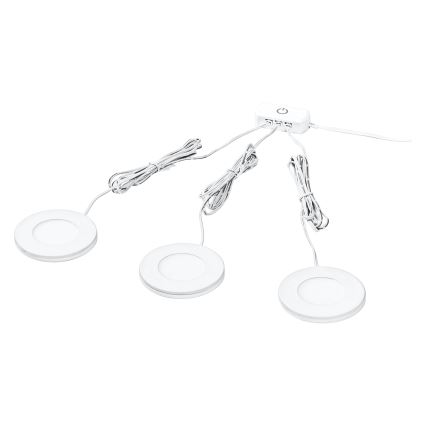 Osram - SADA 3x LED Podlinkové svítidlo UNDERCABINET LED/8,5W/230V 3000K bílá