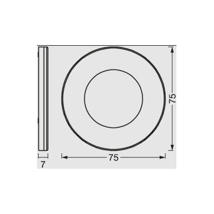 Osram - SADA 3x LED Podlinkové svítidlo UNDERCABINET LED/8,5W/230V 3000K bílá