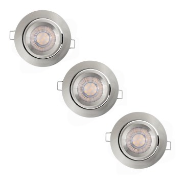 Osram - SADA 3x LED Stmívatelné podhledové svítidlo LED/4,9W/230V