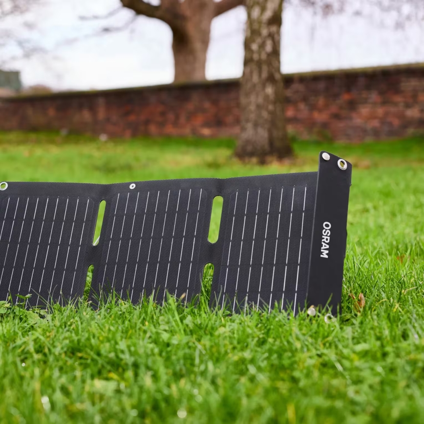 Osram - Solární panel pro nezávislé nabíjení BATTERY CHARGE SOLAR 20W IP65