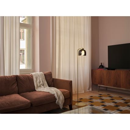 Osram - Stojací lampa DECOR COROLLE 1xE27/15W/230V černá/zlatá