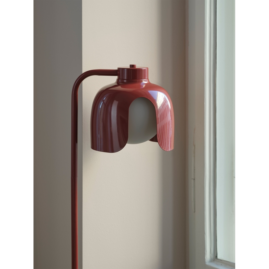 Osram - Stojací lampa DECOR COROLLE 1xE27/15W/230V červená