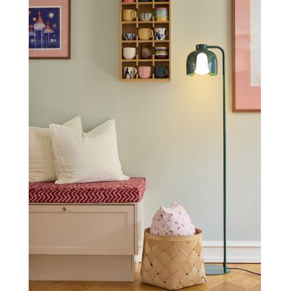 Osram - Stojací lampa DECOR COROLLE 1xE27/15W/230V zelená