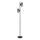 Osram - Stojací lampa DECOR SMOKE 2xE14/12W/230V černá/kouřová šedá