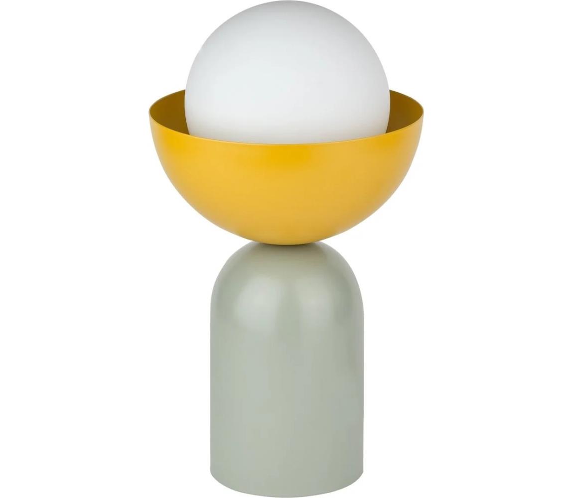 Osram - Stolní lampa DECOR BOWL 1xE14/25W/230V zelená/žlutá 4058075847040