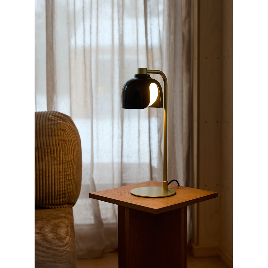 Osram - Stolní lampa DECOR COROLLE 1xG9/20W/230V černá/zlatá