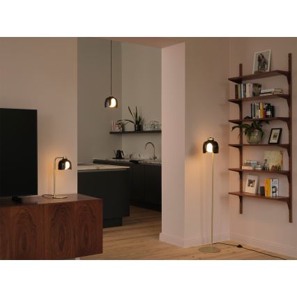 Osram - Stolní lampa DECOR COROLLE 1xG9/20W/230V černá/zlatá