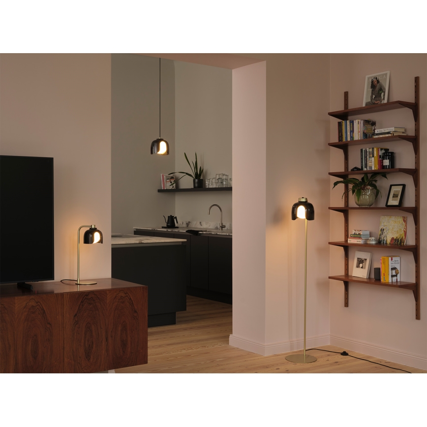 Osram - Stolní lampa DECOR COROLLE 1xG9/20W/230V černá/zlatá