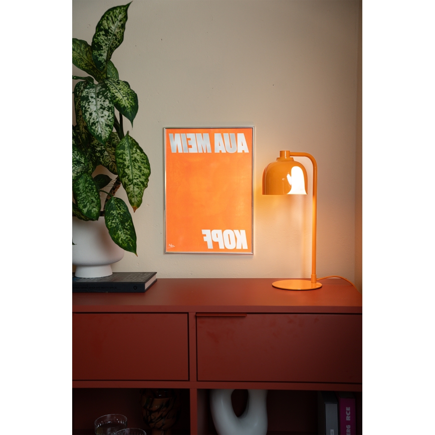 Osram - Stolní lampa DECOR COROLLE 1xG9/20W/230V oranžová