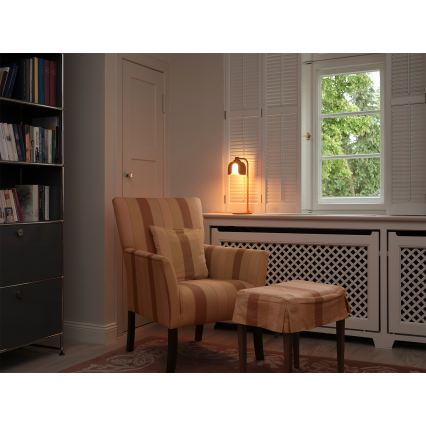 Osram - Stolní lampa DECOR COROLLE 1xG9/20W/230V oranžová