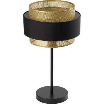 Osram - Stolní lampa DECOR HORNET 1xE27/10W/230V černá/zlatá