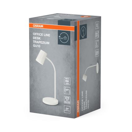 Osram - Stolní lampa DESK LINE 1xGU10/9W/230V bílá