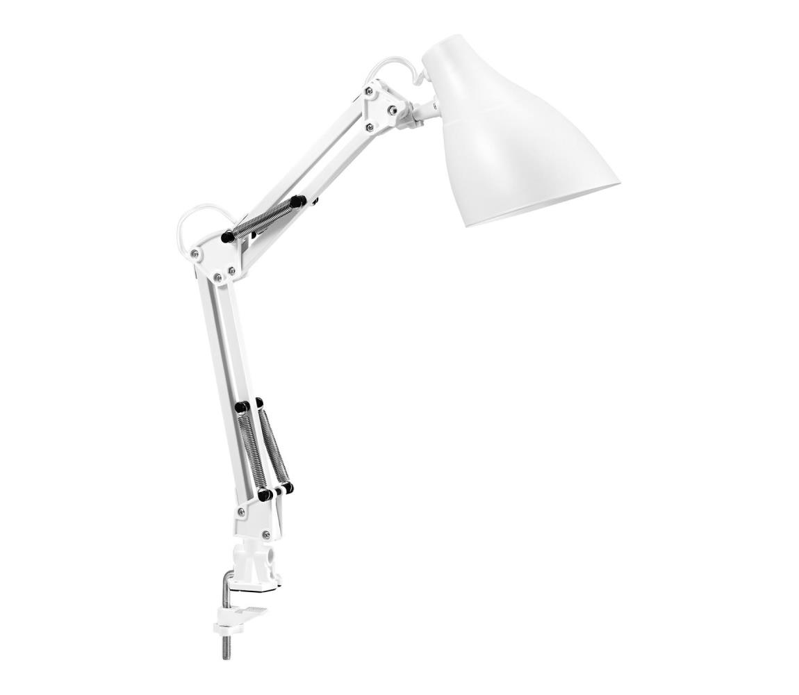 Osram - Stolní lampa s klipem DESK LINE 1xE27/11W/230V bílá 4099854464669