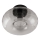 Osram - Stropní svítidlo DECOR SMOKE 1xE27/12W/230V pr. 28 cm černá/kouřová šedá