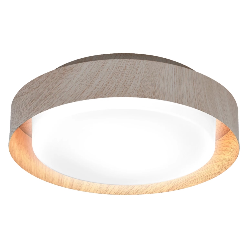 Osram - Stropní svítidlo ORBIS MADRID 2xE27/10W/230V pr. 29 cm dekor dřeva