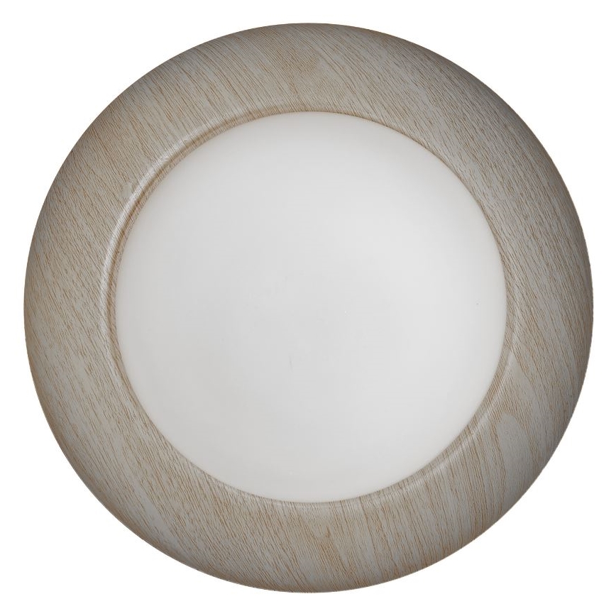 Osram - Stropní svítidlo ORBIS MILAN 2xE27/10W/230V pr. 30,5 cm dekor dřeva