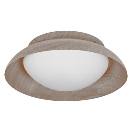 Osram - Stropní svítidlo ORBIS MILAN 2xE27/10W/230V pr. 30,5 cm dekor dřeva