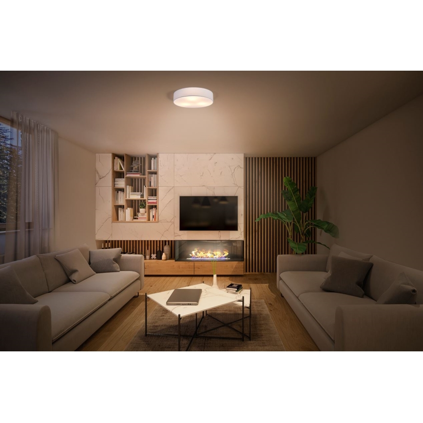 Osram - Stropní svítidlo ORBIS PARIS 3xE27/25W/230V pr. 48 cm bílá