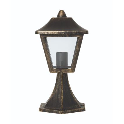Osram - Venkovní lampa TRADITION 1xE27/60W/230V IP44 patina/zlatá
