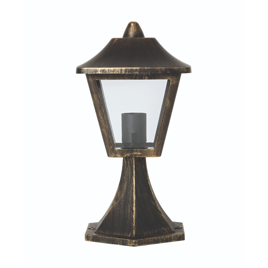 Osram - Venkovní lampa TRADITION 1xE27/60W/230V IP44 patina/zlatá
