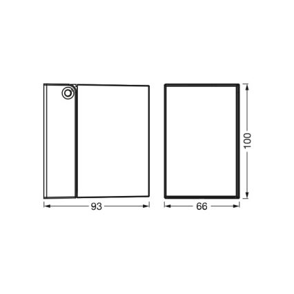 Osram - Venkovní nástěnné svítidlo ENDURA CLASSIC 1xGU10/35W/230V IP44 černá
