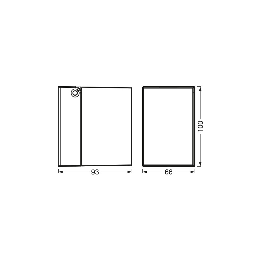 Osram - Venkovní nástěnné svítidlo ENDURA CLASSIC 1xGU10/35W/230V IP44 černá