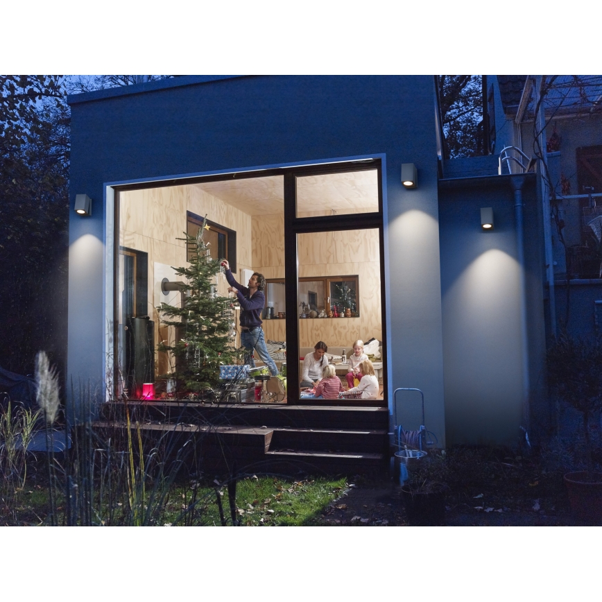 Osram - Venkovní nástěnné svítidlo ENDURA CLASSIC 1xGU10/35W/230V IP44 šedá