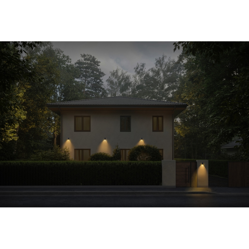 Osram - Venkovní nástěnné svítidlo ENDURA CLASSIC 1xGU10/5W/230V IP54 antracit