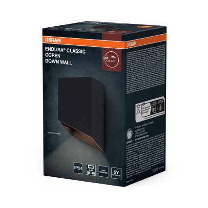 Osram - Venkovní nástěnné svítidlo ENDURA CLASSIC 1xGU10/5W/230V IP54 antracit