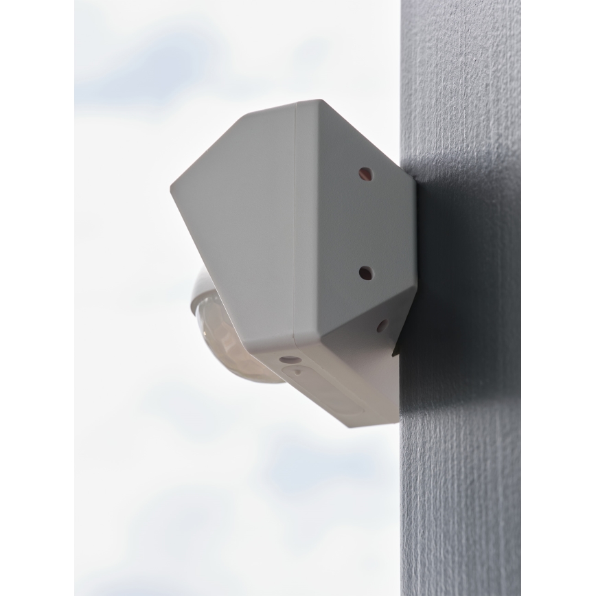 Osram - Venkovní solární senzor pohybu SMART+ 3,7V bílá IP65 Wi-Fi 800 mAh