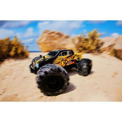 Overmax - RC auto na dálkové ovládání X-JOLT 1000 mAh černá/žlutá