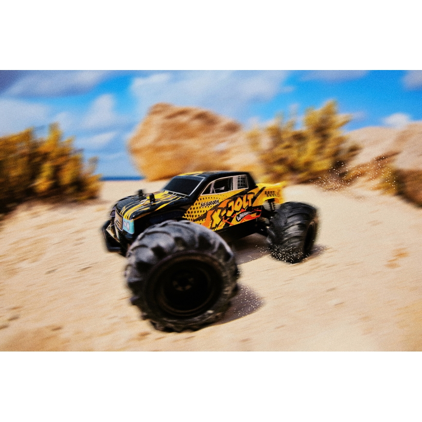 Overmax - RC auto na dálkové ovládání X-JOLT 1000 mAh černá/žlutá