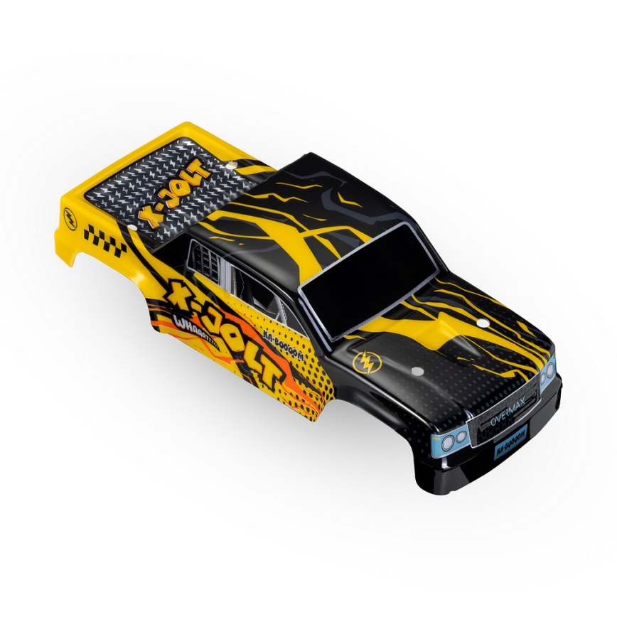 Overmax - RC auto na dálkové ovládání X-JOLT 1000 mAh černá/žlutá