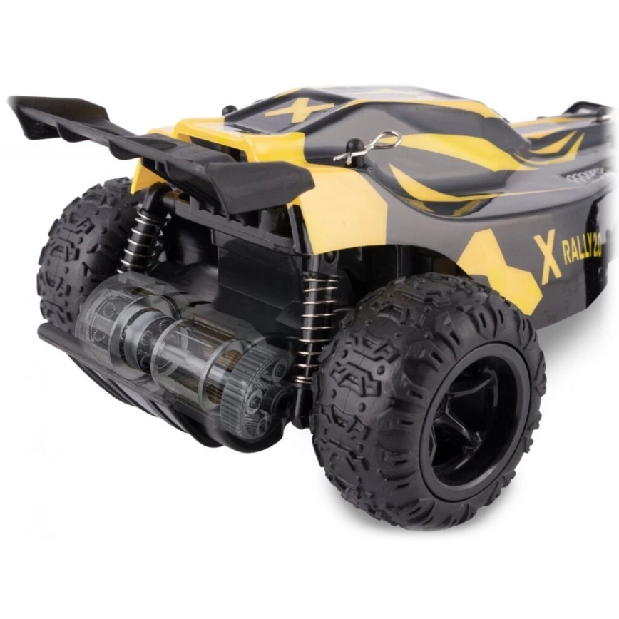 Overmax - RC auto na dálkové ovládání X-RALLY 2.0 1200 mAh Black/Yellow