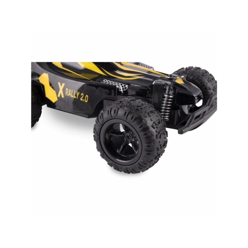 Overmax - RC auto na dálkové ovládání X-RALLY 2.0 1200 mAh Black/Yellow