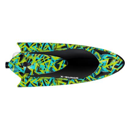 Overmax - RC člun na dálkové ovládání X-SURGE 4000 mAh černá/zelená