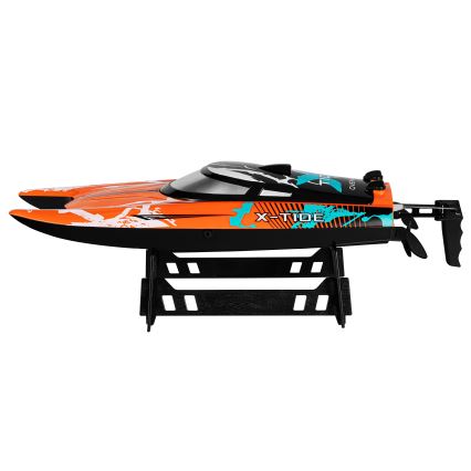 Overmax - RC člun na dálkové ovládání X-TIDE 2400 mAh černá/oranžová