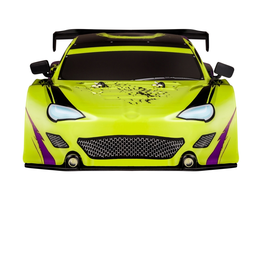 Overmax - RC drift auto na dálkové ovládání X-DRIFT 1000 mAh žlutá/fialová