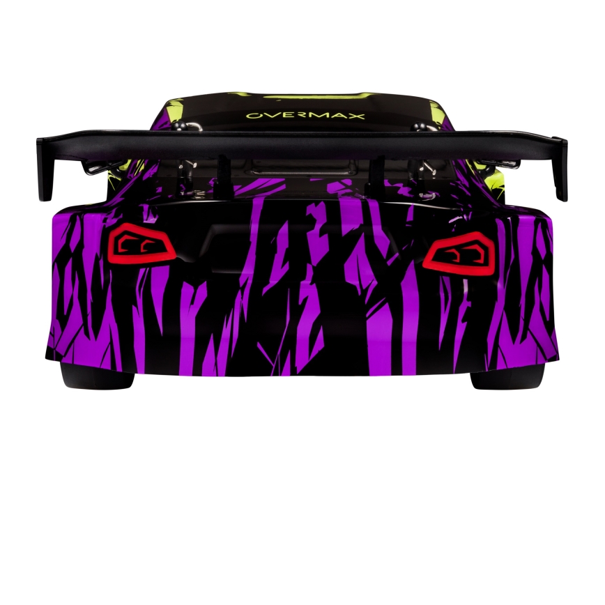 Overmax - RC drift auto na dálkové ovládání X-DRIFT 1000 mAh žlutá/fialová